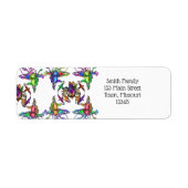 Étiquette homard improbable (Devant)