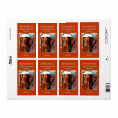 Étiquette Home-Brew de Beer Mug (Feuille entière)