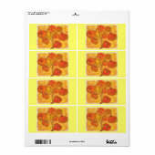 Étiquette homegrotato (Feuille entière)