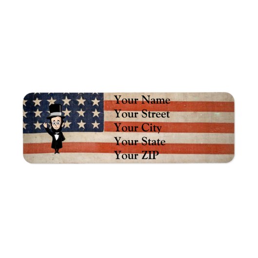 Étiquette Honest Abe et la vieille gloire (Devant)