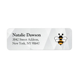 Étiquette Honey Business Return Address Label