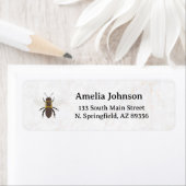 Étiquette Honey Business  Return Address Label (En situation)