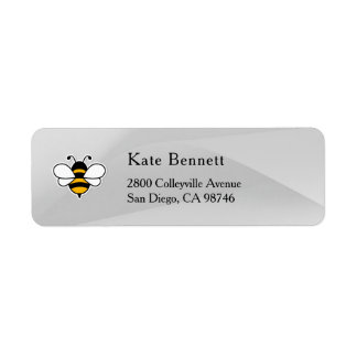 Étiquette Honey Business  Return Address Label