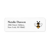 Étiquette Honey Business Return Address Label (Devant)