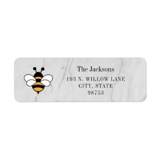 Étiquette Honey Business Return Address Label
