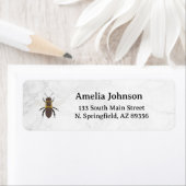 Étiquette Honey Business  Return Address Label (En situation)