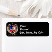 Étiquette Honneur Les Chutes - Cimier (En situation)