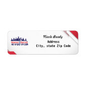 Étiquette Honor2Serve (Devant)