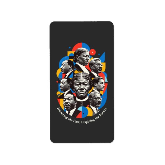 Étiquette Honoring The Past, Inspiring The future (Devant)