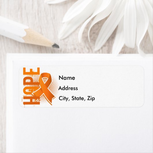 Étiquette Hope 2 leucémie (En situation)