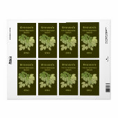 Étiquette Hops Home-Brew (Feuille entière)