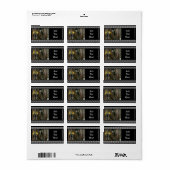 Étiquette Horse Cowboy Boots Sunflowers Rustic Barque (Feuille entière)