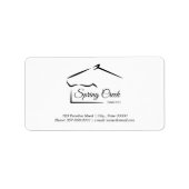 Étiquette Horse Ranch | Ferme à cheval (Devant)