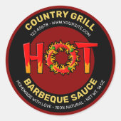 ÉTIQUETTE HOT (Devant)