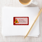 Étiquette Hot pepper danger (En situation)