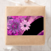 Étiquette Hot pink (En situation)