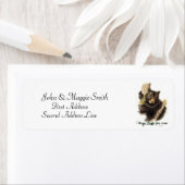 Étiquette Huiles d'ours pour vous - Ours noir (En situation)