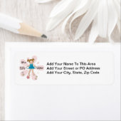 Étiquette Hula Hoop Nouvelle grande soeur (En situation)