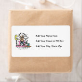 Étiquette Humour de l'effet secondaire des médicaments (En situation)