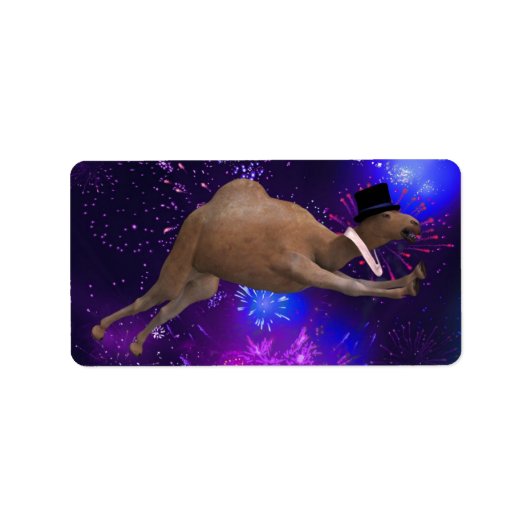 Étiquette Humpy Jumpy Happy New Year 2022 (Devant)