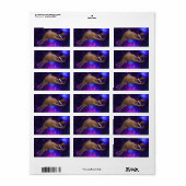 Étiquette Humpy Jumpy Happy New Year 2022 (Feuille entière)