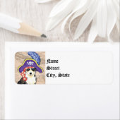 Étiquette Husky Pirate (En situation)