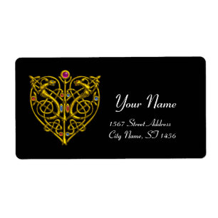 Étiquette HYPER VALENTINE Noir