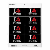 Étiquette I 45 Adaptateur Funk (Feuille entière)