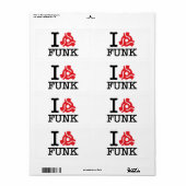 Étiquette I 45 Adaptateur Funk (Feuille entière)