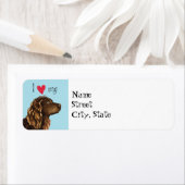 Étiquette I Love my Boykin (En situation)