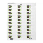 Étiquette I Love my Rottweiler (Feuille entière)