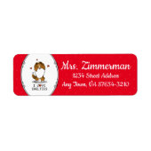 Étiquette I Love Shelts (sable 2) Shetland Sheepdogs mignonn (Devant)