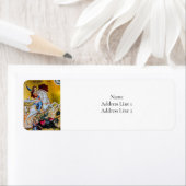 Étiquette Icône chrétienne orthodoxe de Saint George (En situation)