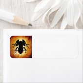 Étiquette Icône de Coqui Léable (En situation)