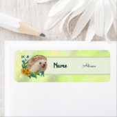 Étiquette Igel à fleurs (En situation)