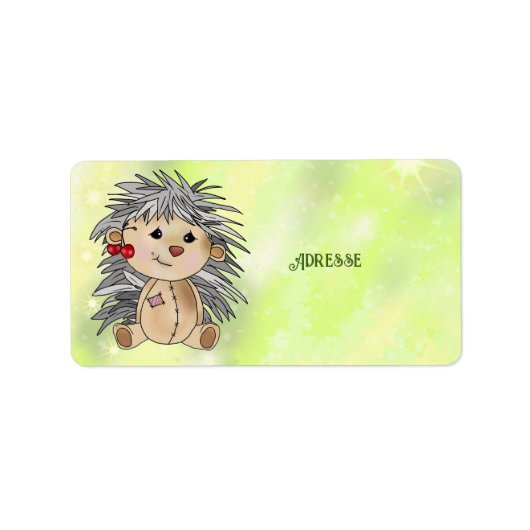 Étiquette Igel avec cerises (Devant)