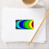 Étiquette Il nous faut un arc-en-ciel (En situation)