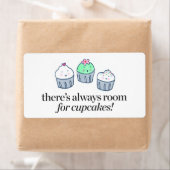 Étiquette Il y a toujours de la place pour les gâteaux (En situation)