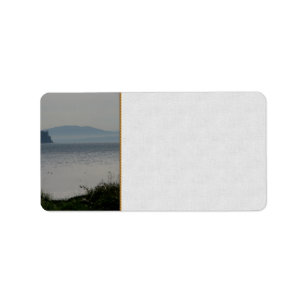 Étiquette Île d'orques de baie de bouleau
