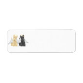 Étiquette Îles Scottish (Devant)