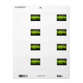Étiquette Illuminer Aurora (Feuille entière)