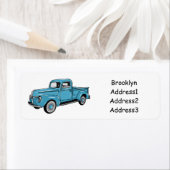 Étiquette Illustration classique de la caricature pour camio (En situation)