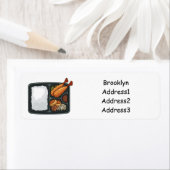 Étiquette Illustration de Bento (En situation)