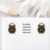 Étiquette Illustration de l'horloge d'alarme (En situation)