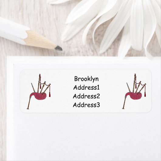 Étiquette Illustration de pipes (En situation)