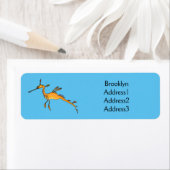 Étiquette Illustration Weedy seadragon (En situation)