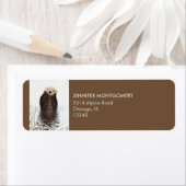 Étiquette Image de la faune de Cute Otter (En situation)