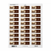 Étiquette Imaginaire Bébé mignon Dragon Dormir (Feuille entière)