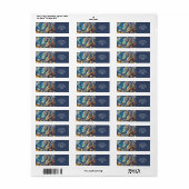 Étiquette Imaginaire Caverne De Pierre Dragon Mignonne. (Feuille entière)