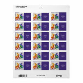 Étiquette Imaginaire Cute Pride Rainbow Angel (Feuille entière)